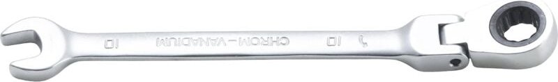 Ratschenring-Maulschlüssel abwinkelbar sw 10 mm