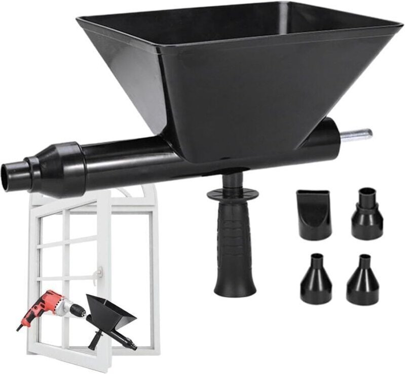 ZVD - Machine à Coulis De Ciment, Portable Pulvérisateur De Mortier Jointoyeuse Pistolet à Calfeutrer Électrique De Cime...