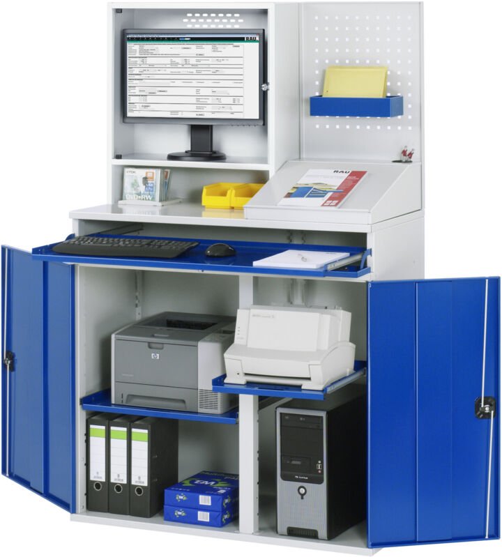 Computer-Schrank - Modell 67 BxTxH 1100x520x1770mm - RAU