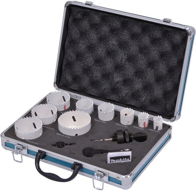 Elektriker-Lochsägen-Set (12-teilig) Makita D-47282