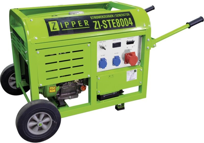 Zipper - Stromerzeuger ZI-STE8004 9300 w Benzin Stromerzeuger