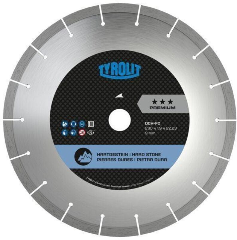 Tyrolit - Diamant-Trennscheibe premium Fast Cut, Scheiben-Ø: 230 mm