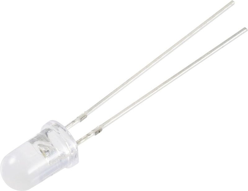 Tru Components - led bedrahtet Warmweiß Rund 5 mm 4200 mcd 100 ° 20 mA 2.9 v