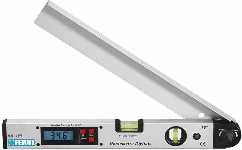 Digitaler wasserwaage 400 mm winkelmesser winkelmessgerät Fervi G008