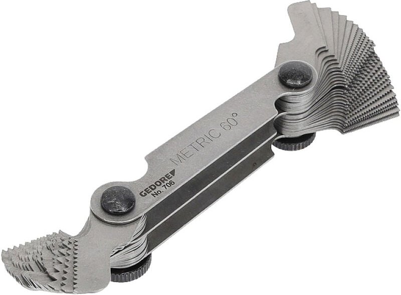 Gewindelehre 52 Blätter - 706 - Gedore