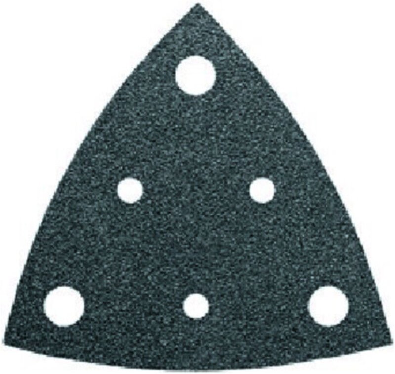 Schleifblatt gelocht, Dreieck K40 5er Pack 63717108047 - Fein