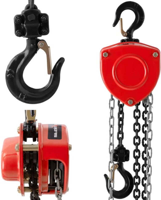 Steinberg Systems - Kettenzug Kette Flaschenzug Kettenflaschenzug Hebezug 1 t 1000 kg Kette 6 m