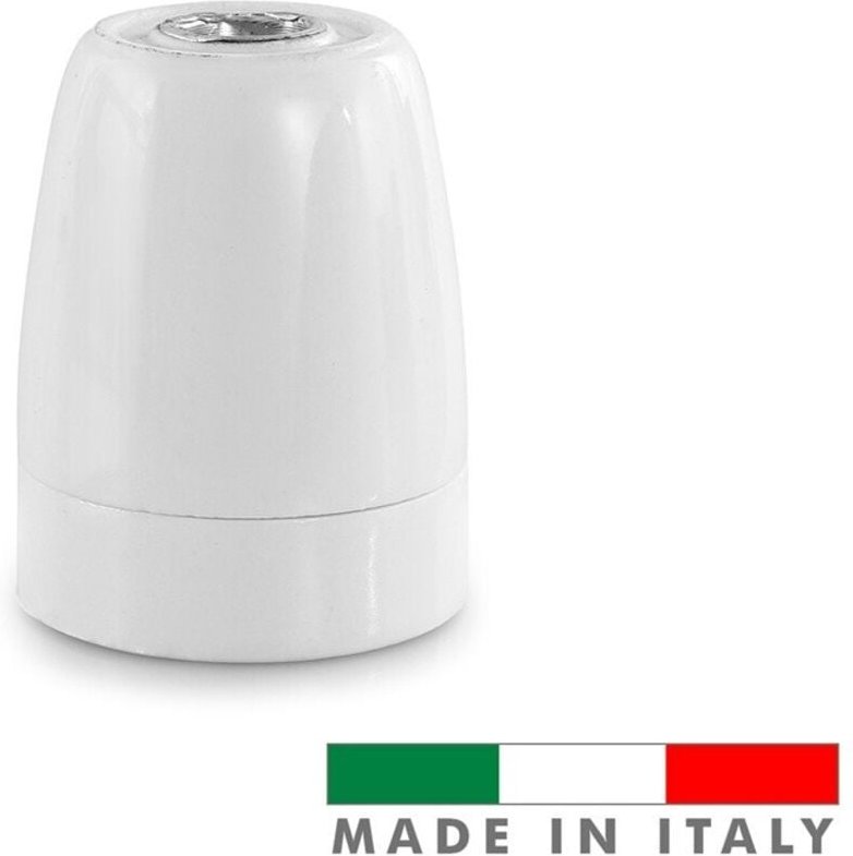 EDM - Porzellan e27 Lampenfassung Serie Vintage