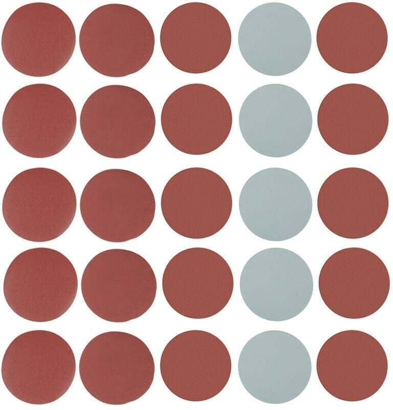 25 Stück buntes Schleifpapier 800 1000 1500 2000 3000 Körnung Mix Schleifscheibe Schleifpapier Pads Schleifpapier Schlei...