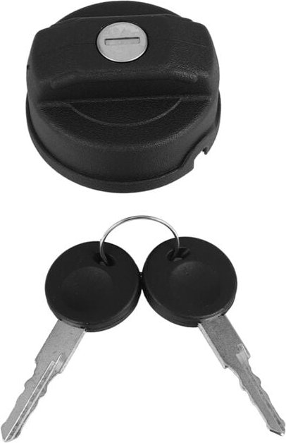 Schwarzer Tankdeckel mit Verriegelung für Zafira Corsa