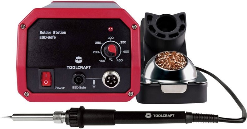 Toolcraft - ST-80A Lötstation analog 80 w 150 - 450 °c inkl. Lötspitze