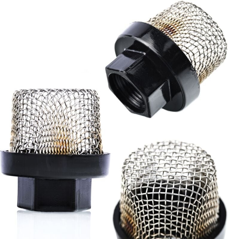 Rosfix Saugfilter 22 mm x 42 mm – Ersatzteil für Farbspritzgerät Graco ST Max, Ultra, G Max, LineLazer 7/8" Anschluss 10...