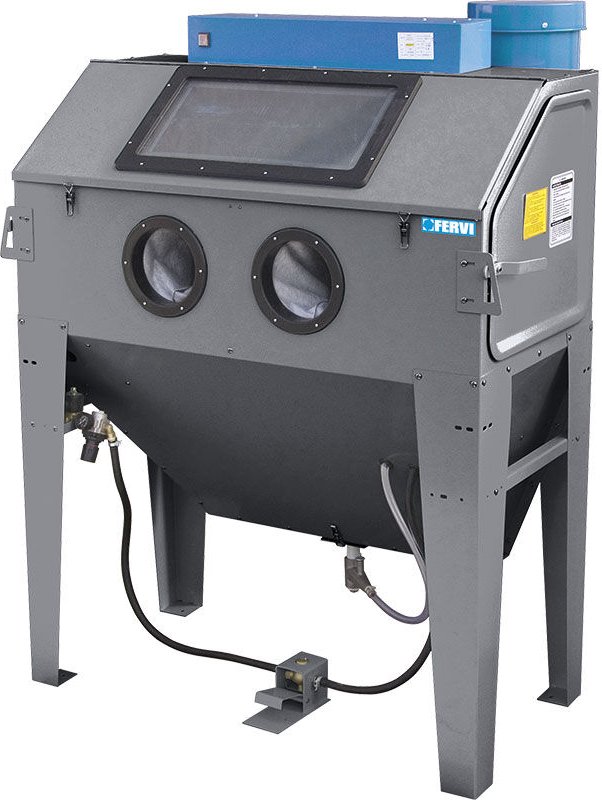 Fervi - sandstrahlkabine sandstrahler sandstrahlgerät sandstrahlanlage 0687