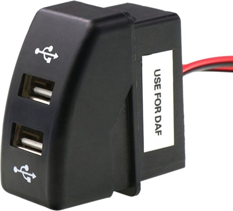 Auto Dual USB Ladegerät 5V 2,1 A Steckdose Zubehör für Lkw 95 XF 106 105