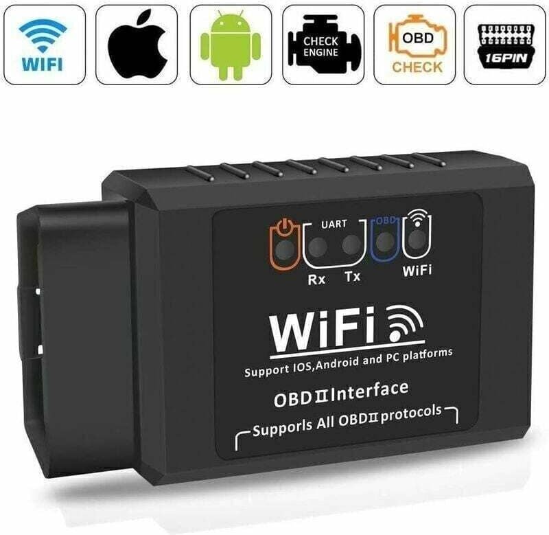 OBD2-Kfz-Diagnosegerät – OBD-WLAN-Adapter, markenübergreifender Fehlercode-Scanner, Motordiagnosegeräte