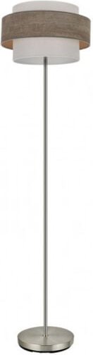 FABRILAMP AKUNADECOR Lampe De Stehleuchte De 1Light Modell Myriam Holz Farbe Grau