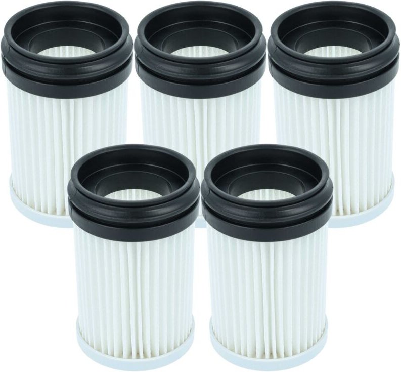 vhbw 5x Staubsaugerfilter kompatibel mit Makita CL106FD, CL070D, CL001G, CL001GZ02, CL108FD, CL111D, CL183D Staubsauger ...