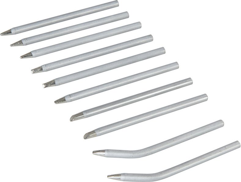 10 x Lötkolbenspitzen Set für Lötkolben 40 W