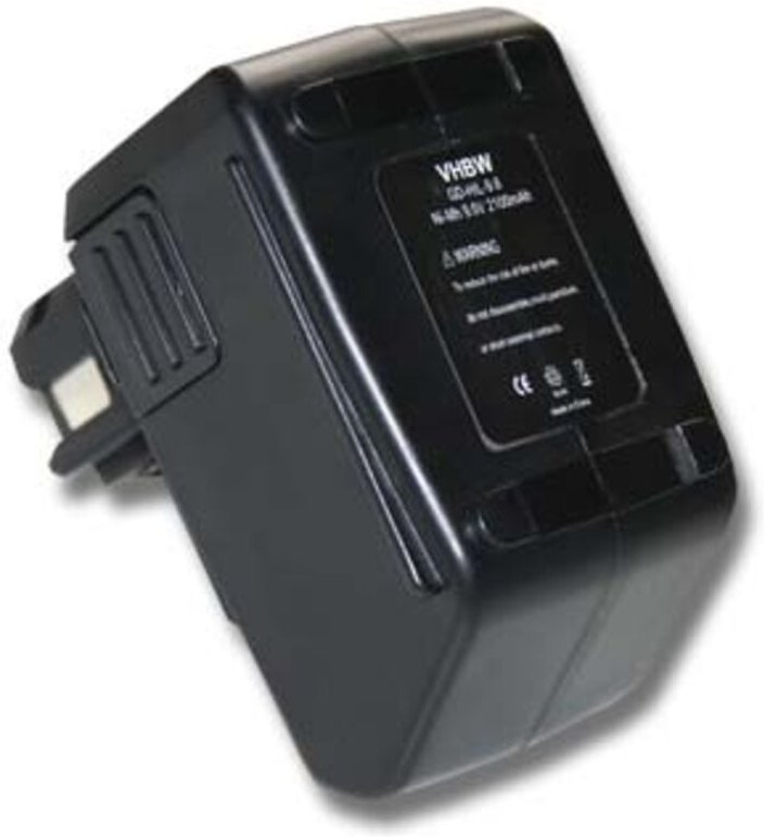 Akku kompatibel mit Hilti SF100, SF100A, BD2000, SB10, SFB105 Werkzeug (2100 mAh, NiMH, 9,6 v) - Ersatz für 265605, 3150...