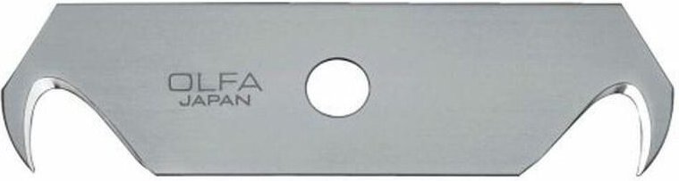 Schneidwerkzeug Olfa cutting blades hook silber 64x17.5mm