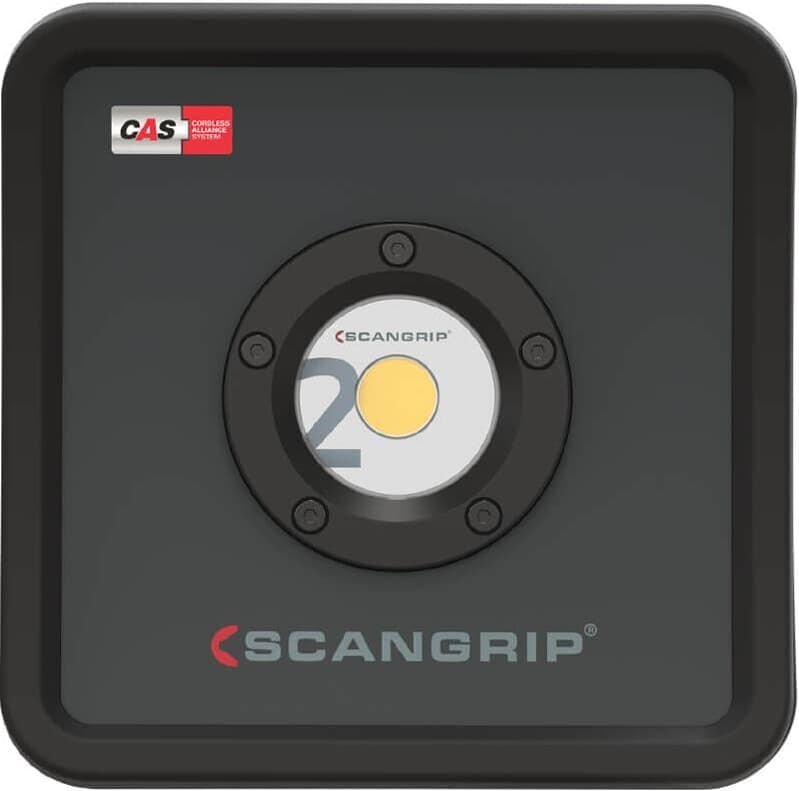 Scangrip - Akku led Strahler Baustrahler Arbeitsleuchte Baustellenlampe nova 2 cas