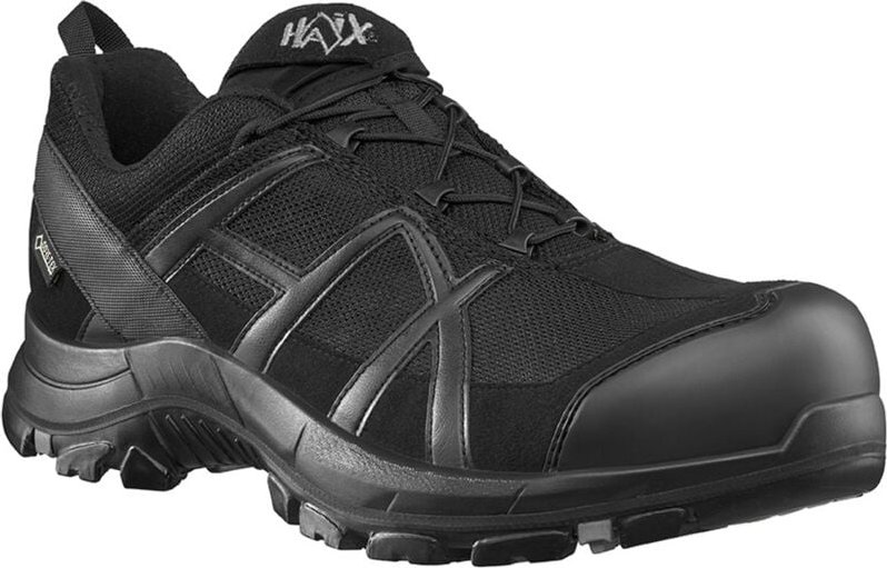 Sicherheitshalbschuh Black Eagle Safety 40.1 low 610010 S3 esd src dguv Gr. 43 schwarz - Haix