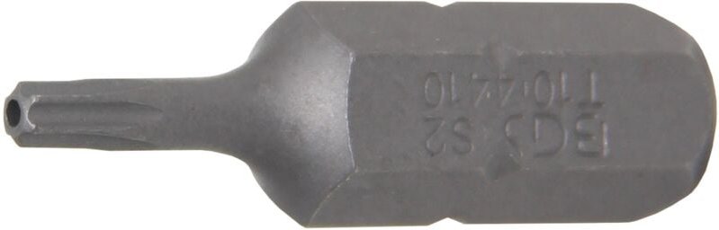 Bgs Technic - Bit Länge 30 mm Antrieb Außensechskant 8 mm (5/16') T-Profil (für Torx) mit Bohrung T10