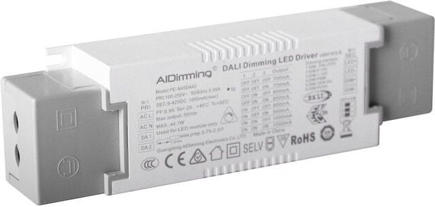 Dimmbarer Treiber dali - push - 0-10V 44W dc 9-42V Multistrom