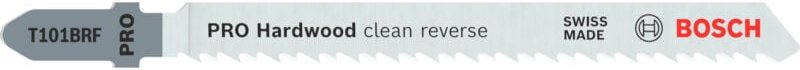 Pro Hardwood clean reverse T101BRF Stichsägeblatt, 100 mm, 25 Stück - Bosch