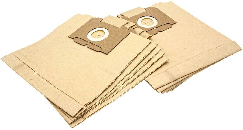 10x Staubsaugerbeutel kompatibel mit Tornado 490 Luxor, 210, 290, 380, 390, 400, 482, 484 Staubsauger - Papier, 26cm x 2...