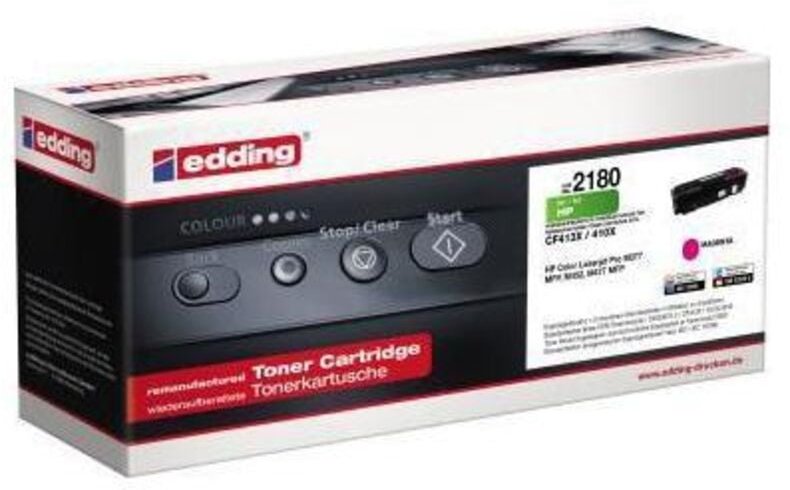 Toner kein Originalzubehör Kompatibel mit: hp 410X EDD-2180 ca. 5.000 Seiten magenta