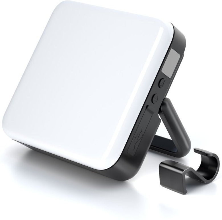 Aougo - Wiederaufladbare LED-Lampe 4000 lm, 13500 mAh Powerbank bis zu 65 Stunden, 5 Beleuchtungsmodi, IPX5 wasserdichte...