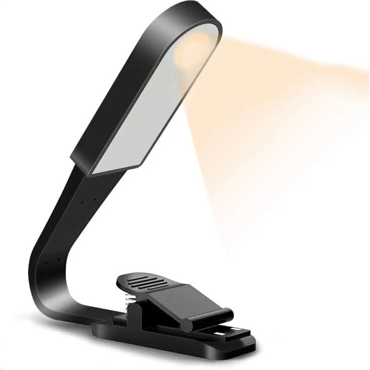 Memkey - Leselampe, wiederaufladbare USB-Leselampe mit Berührungssensor, Buchlampe mit 3 augenschonenden einstellbaren H...