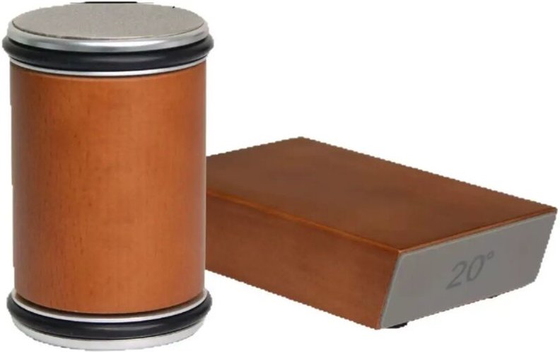 Küchenmesser - Rollmesserschärfer - Messerschärfset, magnetischer Schleifstein mit Wetzstein