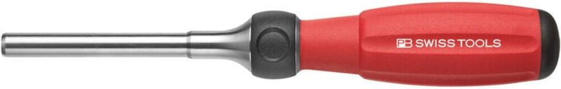 Pb Swiss Tools - Ratschengriff 'Twister', für 1/4-Zoll-Bits, mit Magnet, 100 mm