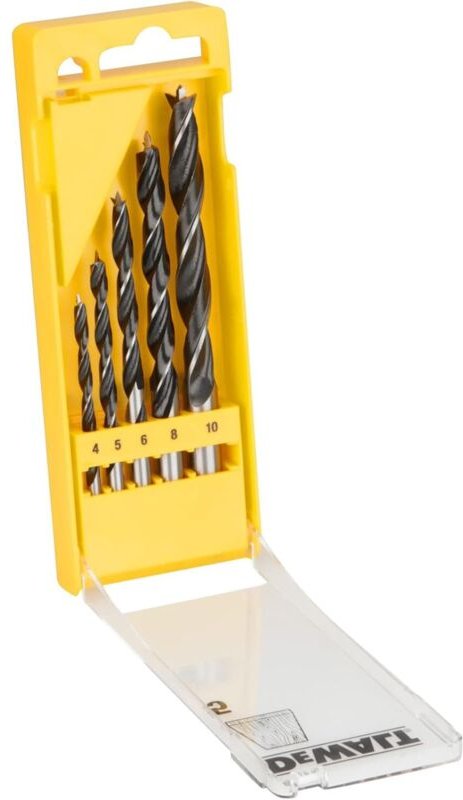 DT4535-QZ Holz-Spiralbohrer-Set 5teilig 5 St. - Dewalt