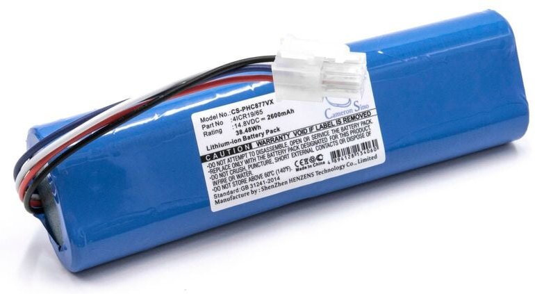 vhbw Akku kompatibel mit Philips FC8700, FC8705, FC8710, FC8772, FC8776, FC8715, FC8774, FC8774/01 Staubsauger (2600 mAh...