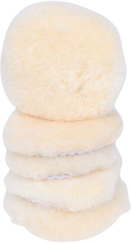 Ks Tools Polierpad Lammfell, ø 80,0 mm, 5er Pack