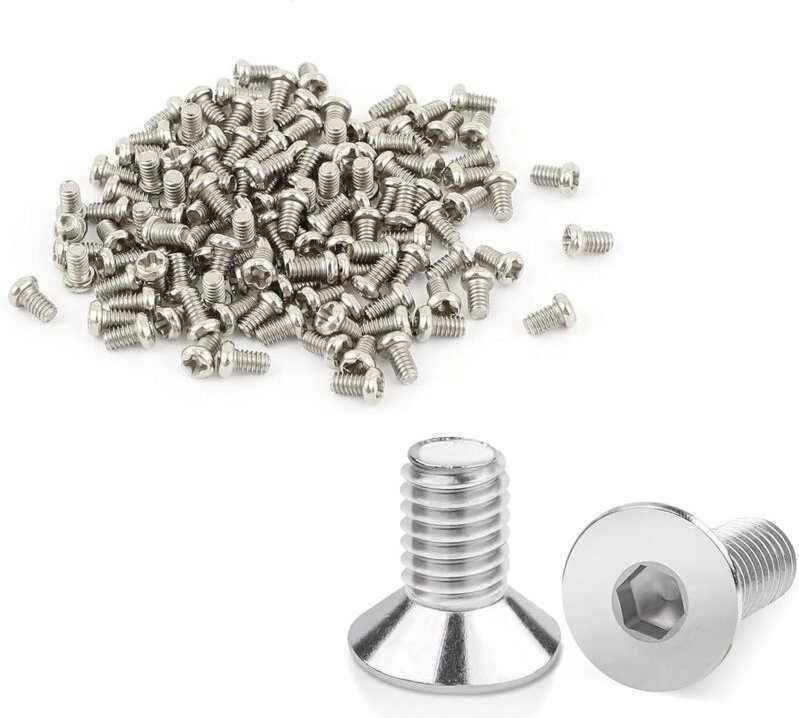 Bluedeer - 50 Stück M5x16 mm Senkkopfschrauben – Edelstahl – Innensechskant