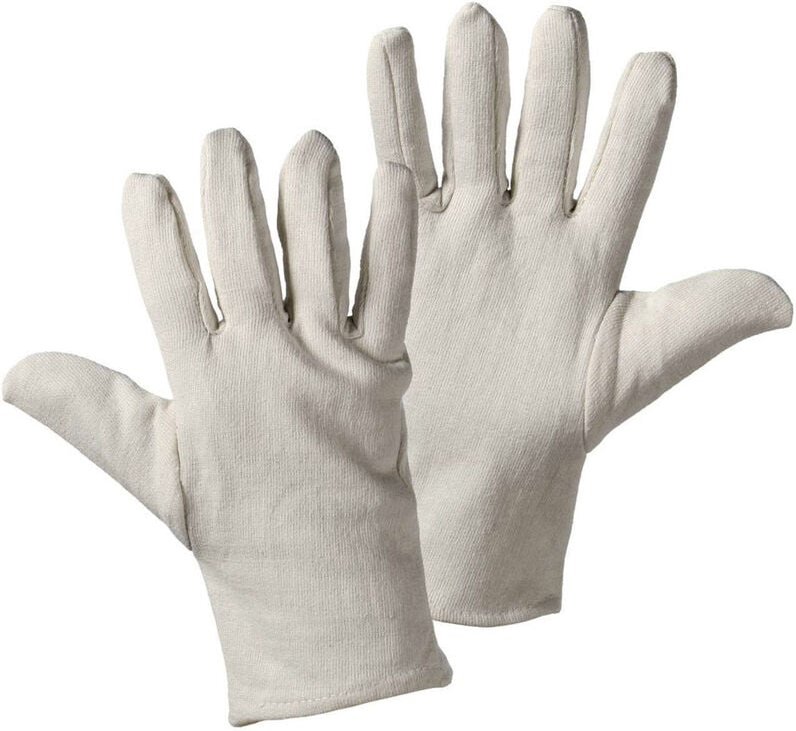 Thumbnail - Leipold Doehle Jersey 1005-10 Baumwolle Unterziehhandschuh Größe (Handschuhe): 10, xl 1 Paar