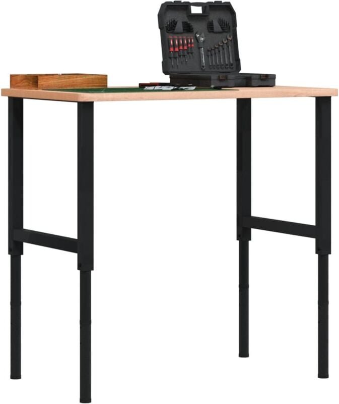 Bonnevie - Werkbankgestell Verstellbar 2 Stk. Metall 55x(69-95,5) cm CFW756224