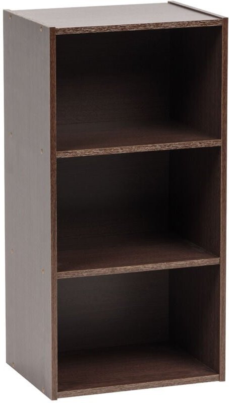 Bibliothek, Möbel, Aufbewahrungsregal, Beistellmöbel, 3 Regale, Design, Horizontale & vertikale Anordnung, Büro, Schlafz...