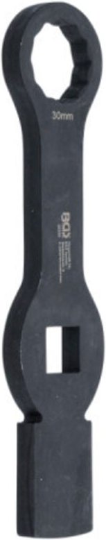 Bgs Technic - Schlag-Ringschlüssel Zwölfkant mit 2 Schlagflächen sw 30 mm