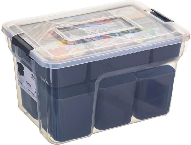 5five Simply Smart - Geteilte plastikbox 8l samba - 5five