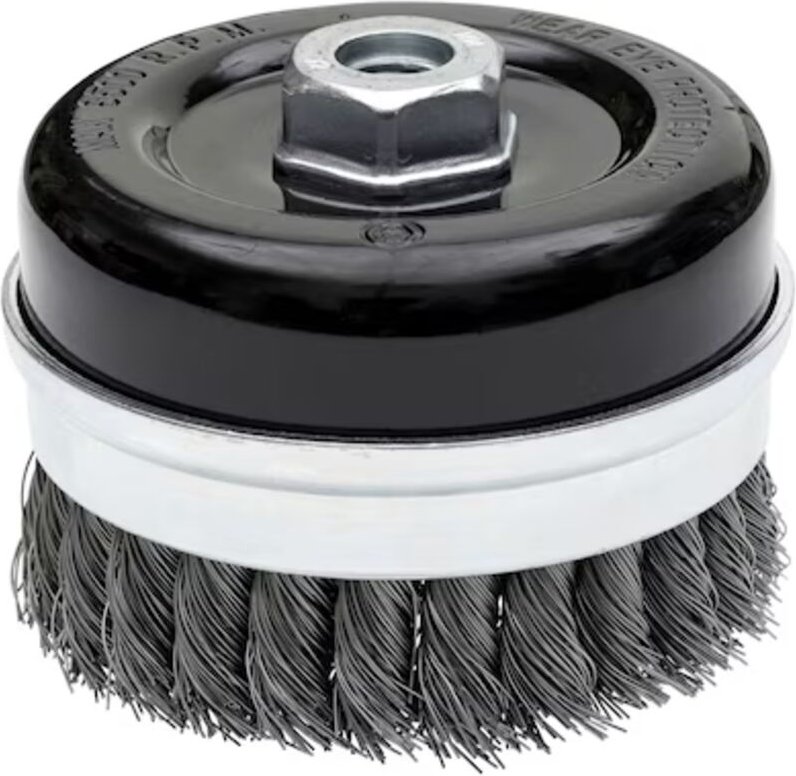 DT3501-QZ Topfbuerste gezopft 100mm M14 - Dewalt