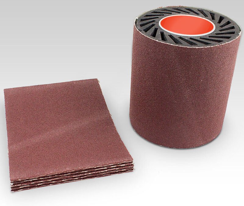 Markenlos - 5x Schleifband Schleifpapier 120, 100x284mm zu Satiniermaschine Expansionswalzen