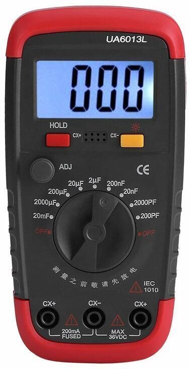 Kondensator, Kondensatortester, tragbares Kapazitätsmessgerät, lcd zum Testen zum Messen