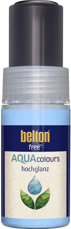 belton free Lackstift 9 ml tiefschwarz hochglänzend RAL 9005 Lack Korrekturstift