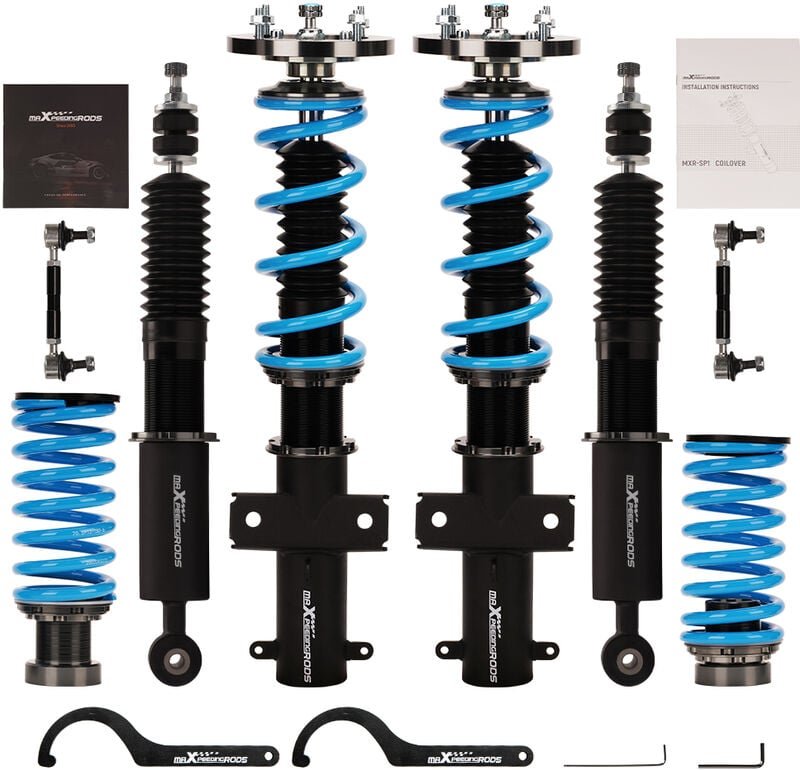 Gewindefahrwerk Stoßdämpfer Einstellbar Dämpfer Für Ford Mustang gt S-197 05-14Gewindefahrwerk Federbeine For Ford Musta...