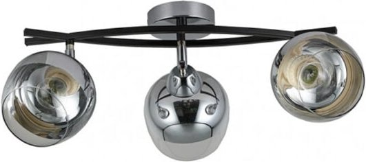 Fabrilamp - 3 Strahler denali chrom Deckenleuchte de 3 Strahler denali chrom